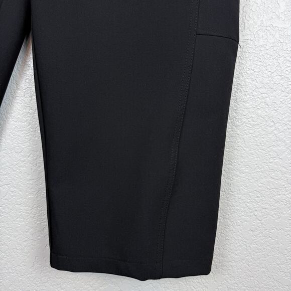 Zara NWT Wide Leg High Rise Black Trouser Pants M - Office, Casual, Versatile - Picture 5 of 12